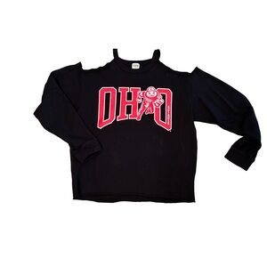 OSU Ohio State University Buckeyes PINK Victoria's Secret Sweatshirt, Medium